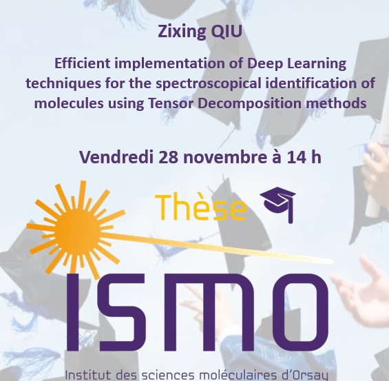 Zixing QIU
Friday November 28, 2pm
ISMO amphitheater