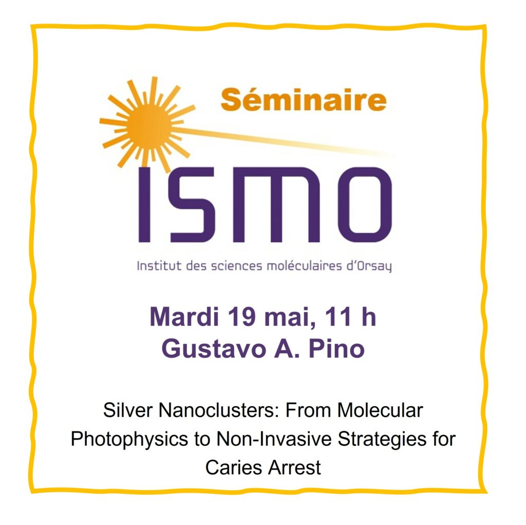 Gustavo A. Pino
Mardi 19 mai à 11h
ISMO Amphitheater